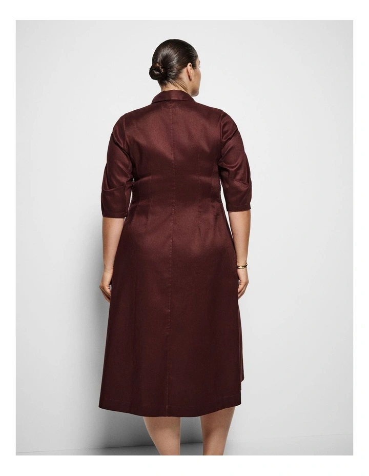 Lisa Dress in Mulberry image 2