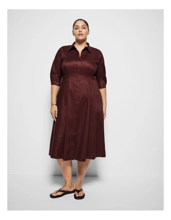 Lisa Dress in Mulberry image 3