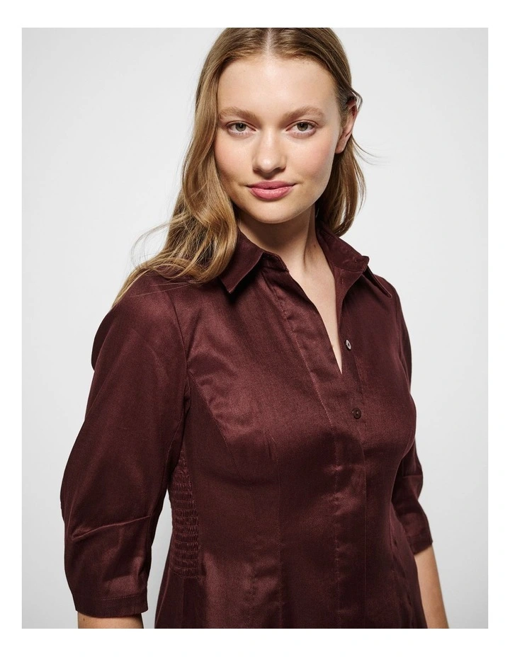 Lisa Dress in Mulberry image 4