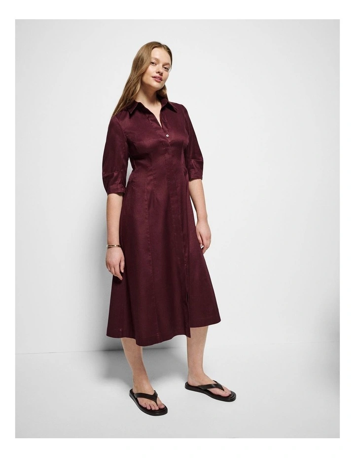 Lisa Dress in Mulberry image 5