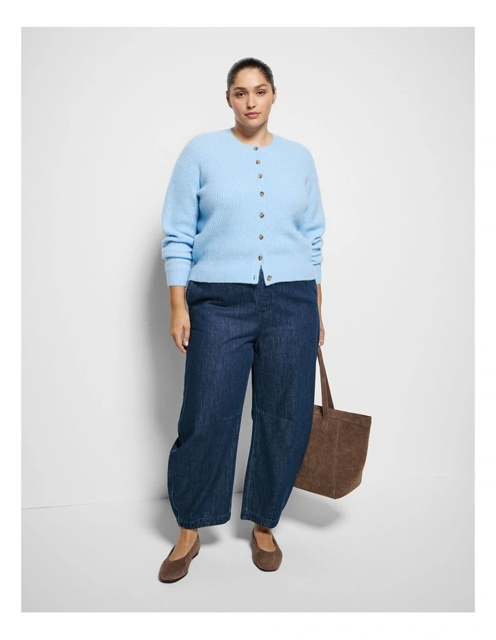 Evie Cardigan in Cloud Blue image 4