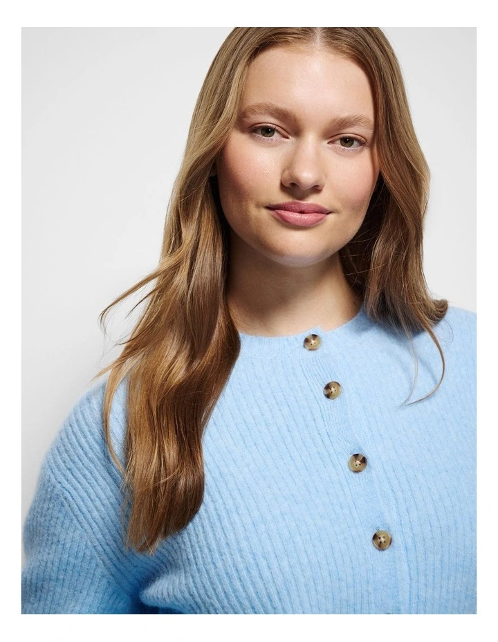 Evie Cardigan in Cloud Blue image 6