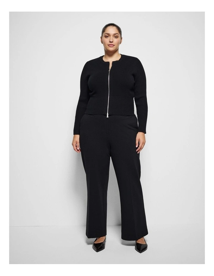 Renee Knit Cardigan in Black image 3