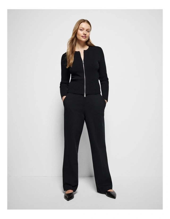 Renee Knit Cardigan in Black image 6