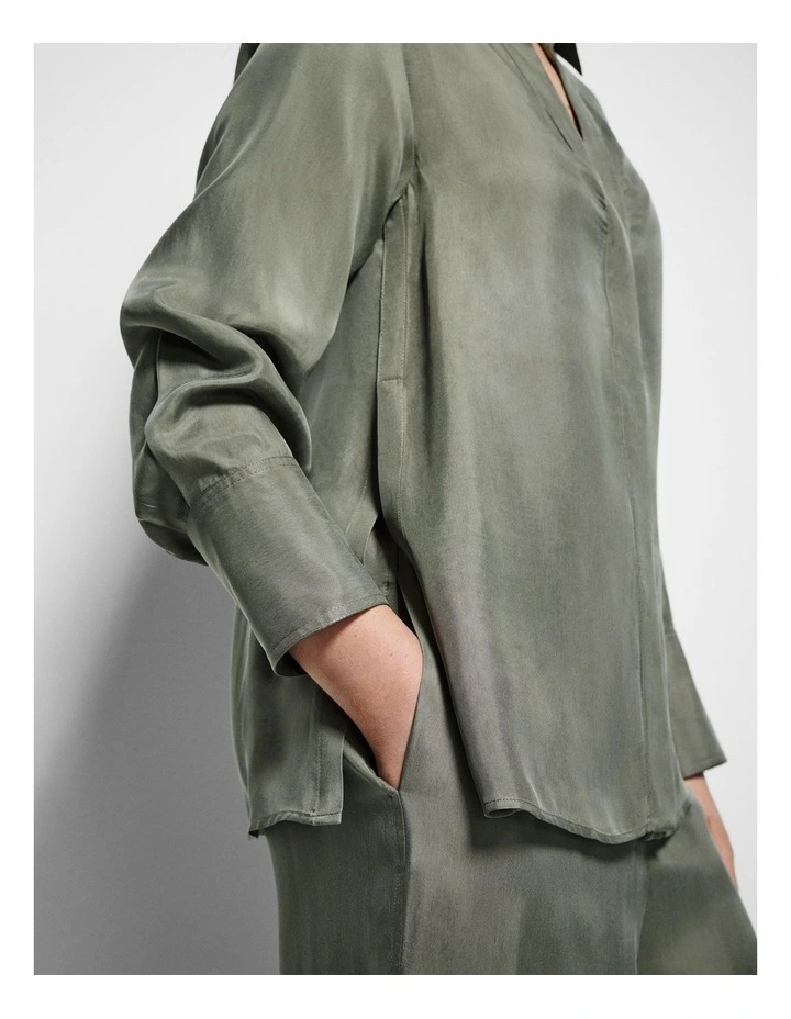 Keyla Shirt in Moss image 6