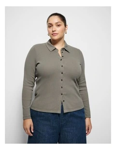 Maxine Cardigan in Moss