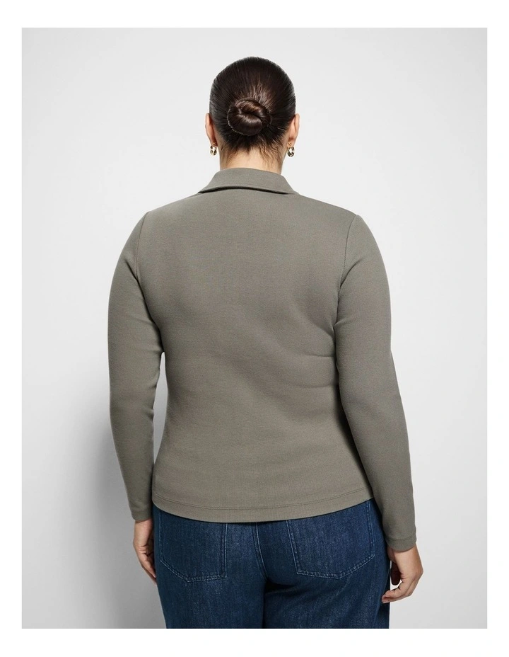 Maxine Cardigan in Moss image 3