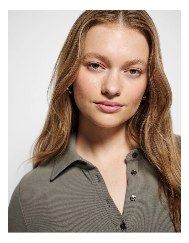 Maxine Cardigan in Moss image 6