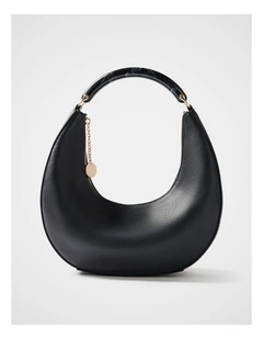 Blake Resin Handle Bag in Black