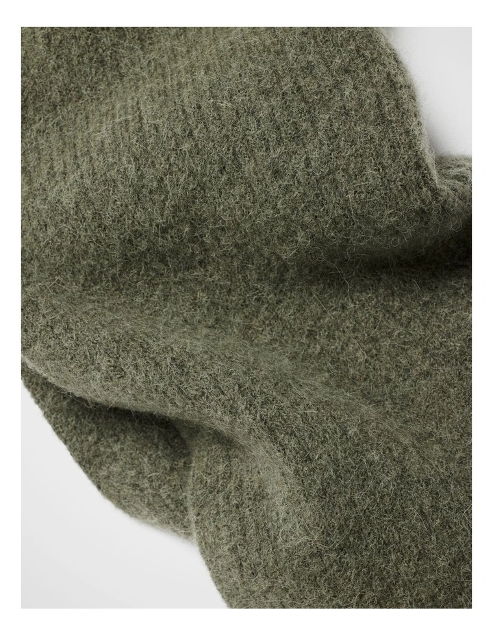 Evie Scarf in Moss image 3