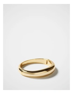 Willow Organic Bangle in Gold