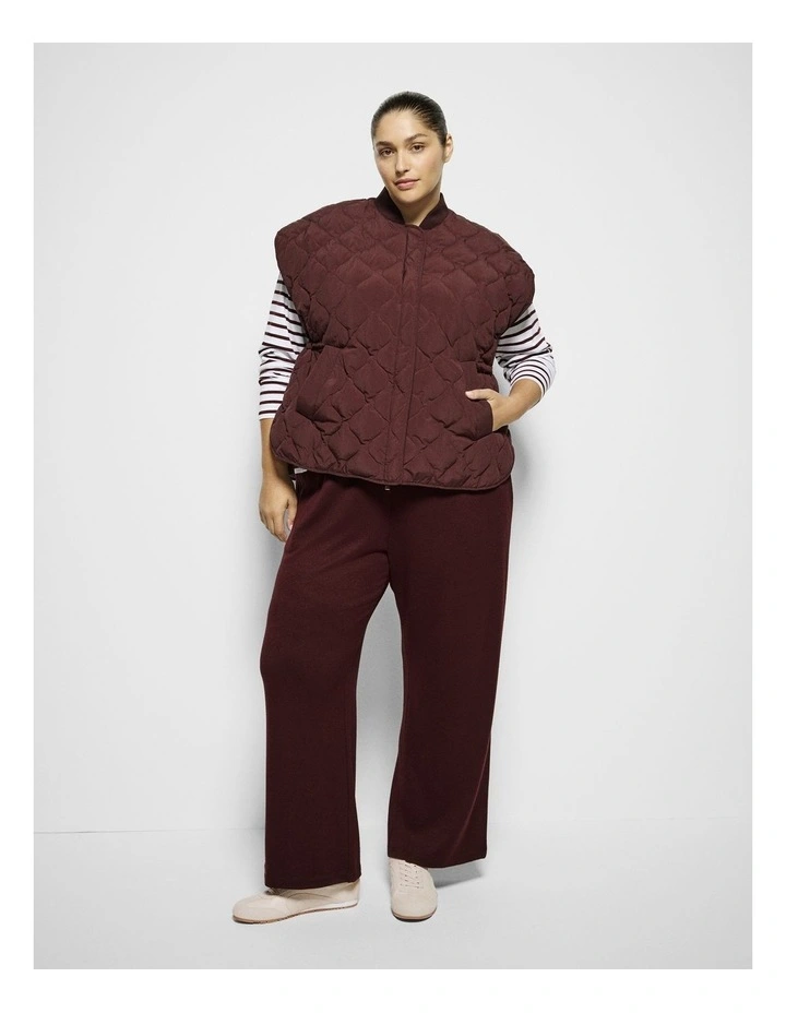 Bridget Gilet in Mulberry image 4