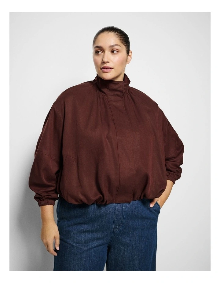 Kelly Bomber in Mulberry image 1