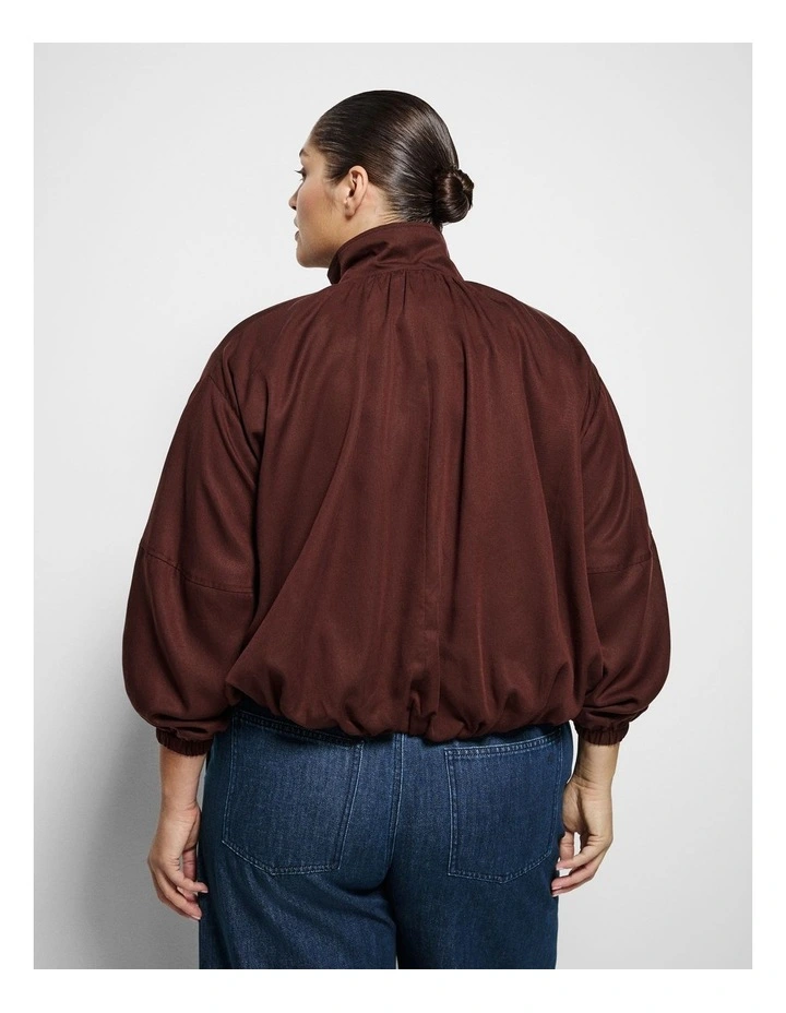 Kelly Bomber in Mulberry image 2