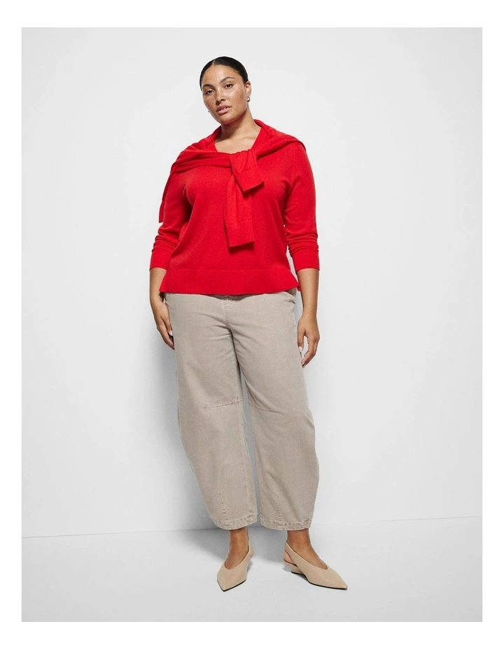 Rylee Knit in Poppy image 3