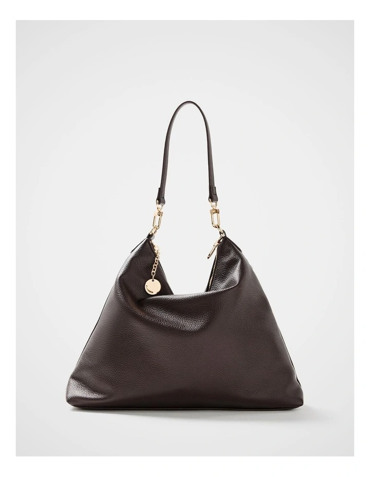 Ari Slouchy Tote Bag in Espresso image 1