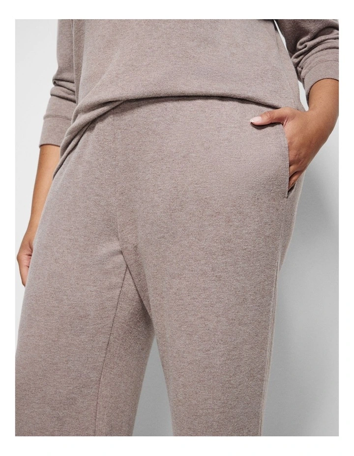 Helen Lounge Pant in Mocha Marle image 2
