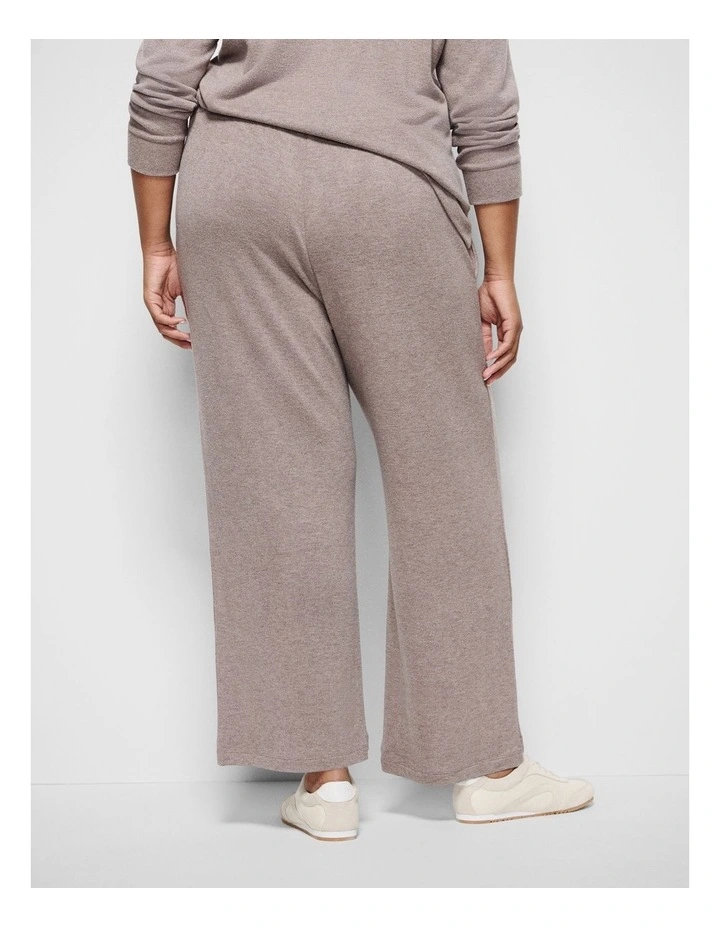 Helen Lounge Pant in Mocha Marle image 3