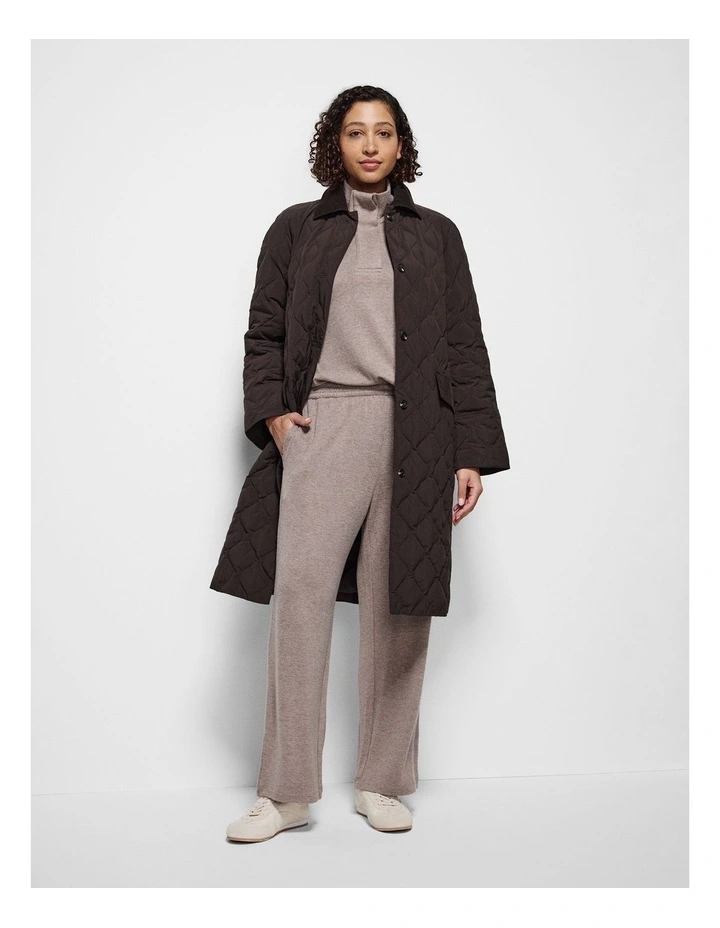 Helen Lounge Pant in Mocha Marle image 5