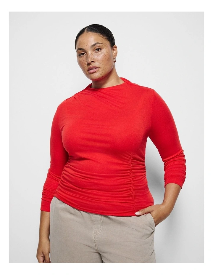 Natasha Top in Poppy image 1