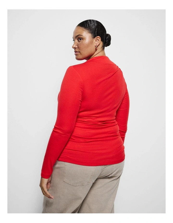 Natasha Top in Poppy image 3