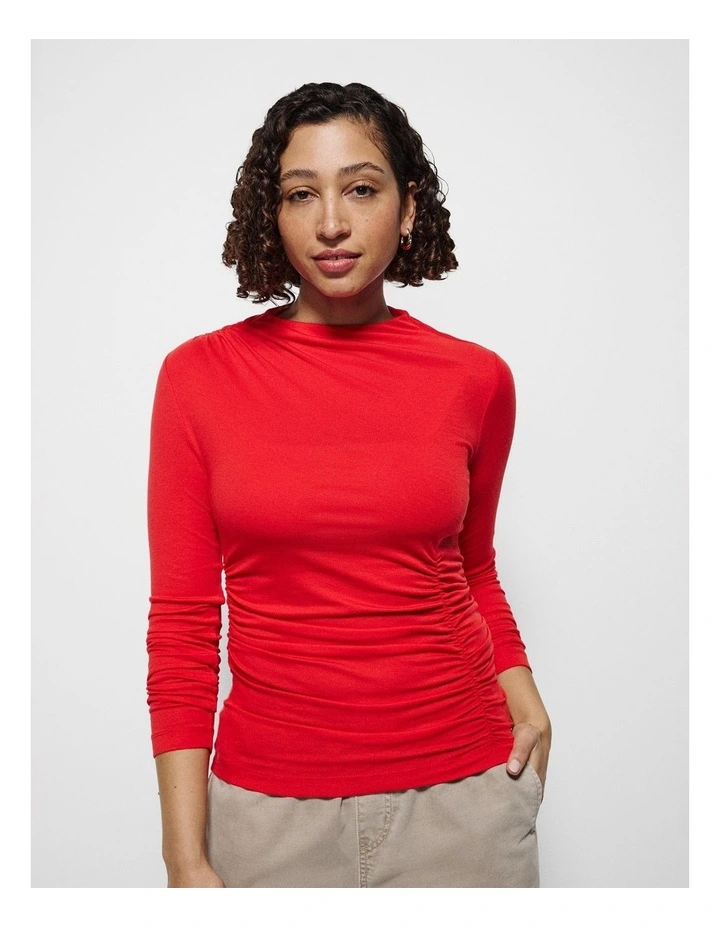 Natasha Top in Poppy image 5