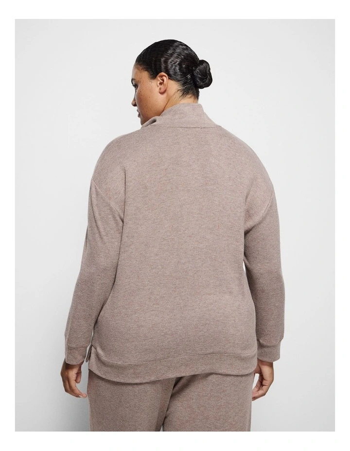 Helen Lounge Top in Mocha Marle image 3