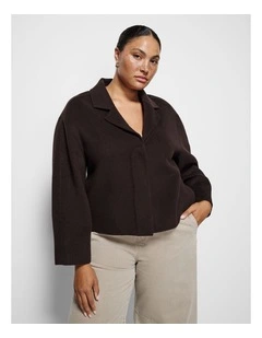 Brook Jacket in Bitter Chocolate