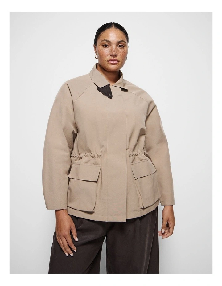 Edison Jacket in Almond image 1