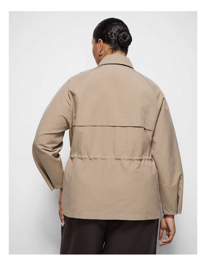 Edison Jacket in Almond image 3