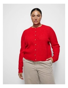 Evie Cardigan in Poppy