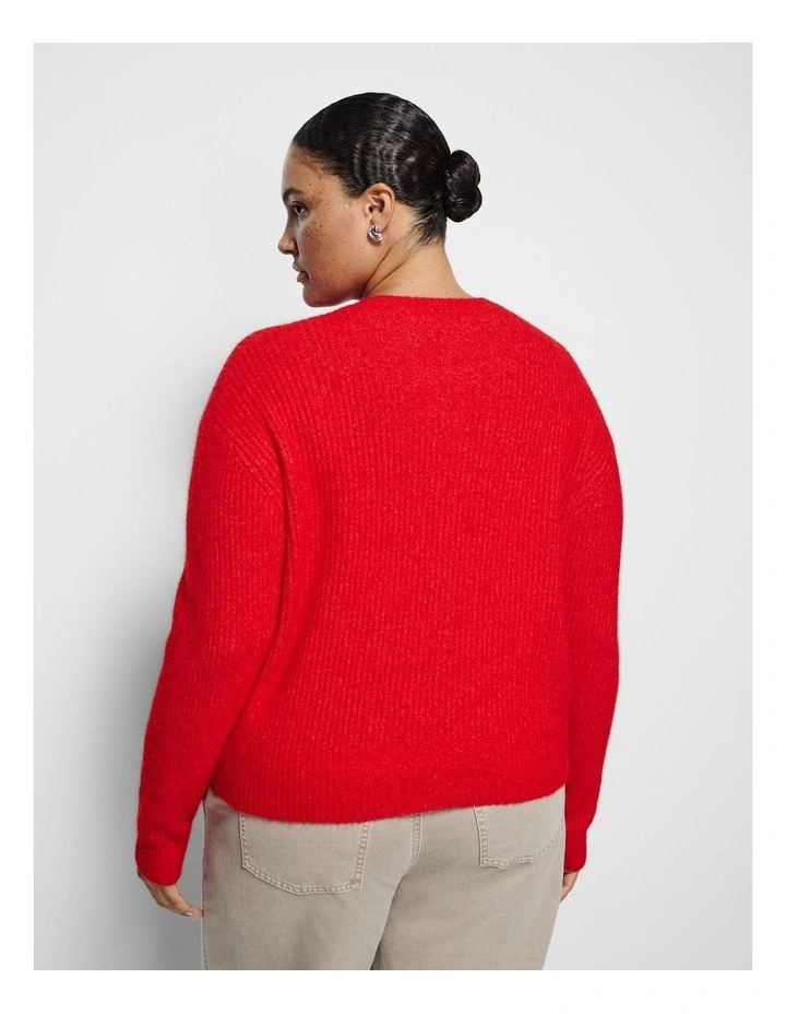 Evie Cardigan in Poppy image 3