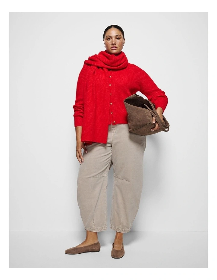 Evie Cardigan in Poppy image 4