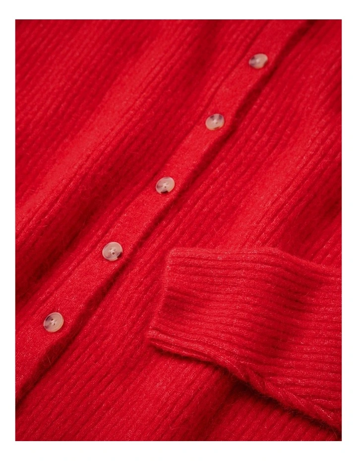 Evie Cardigan in Poppy image 6