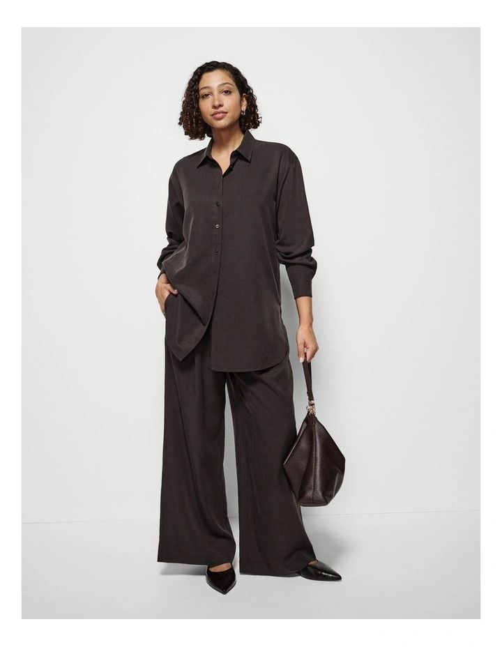 Megan Shirt in Bitter Chocolate image 3