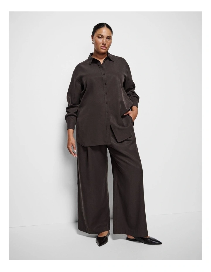 Megan Shirt in Bitter Chocolate image 4