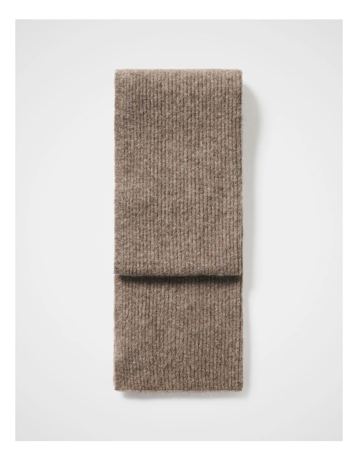 Evie Scarf in Mocha Marle image 1
