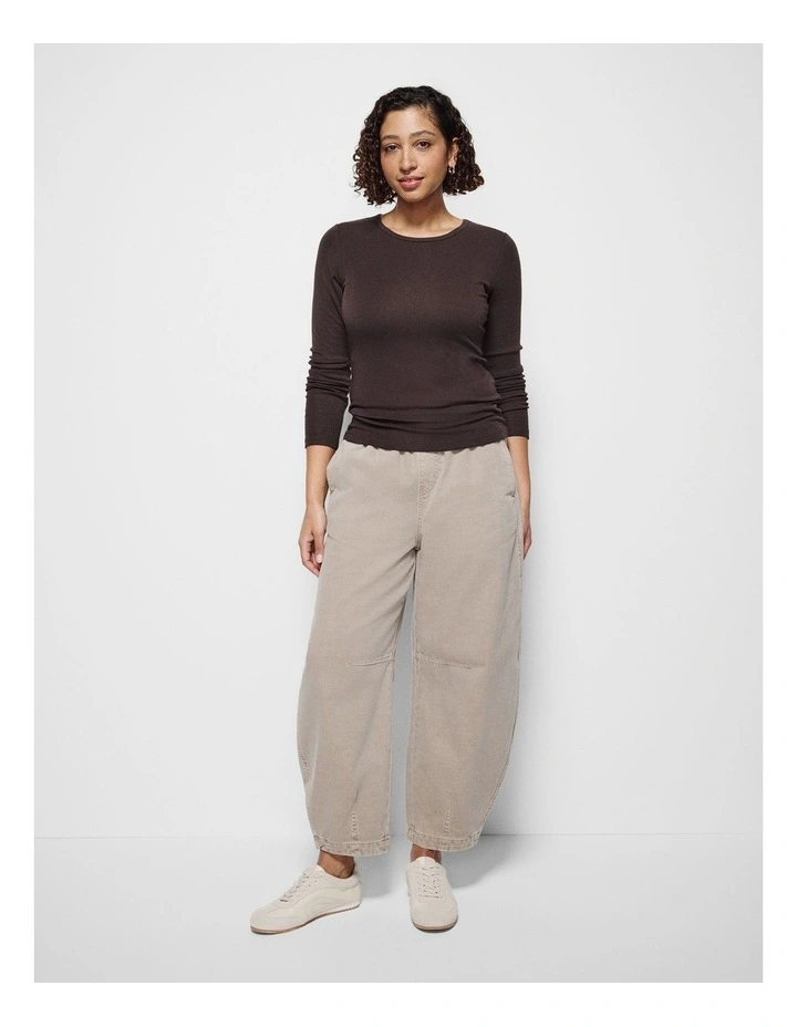 Zoey Top in Bitter Chocolate image 6