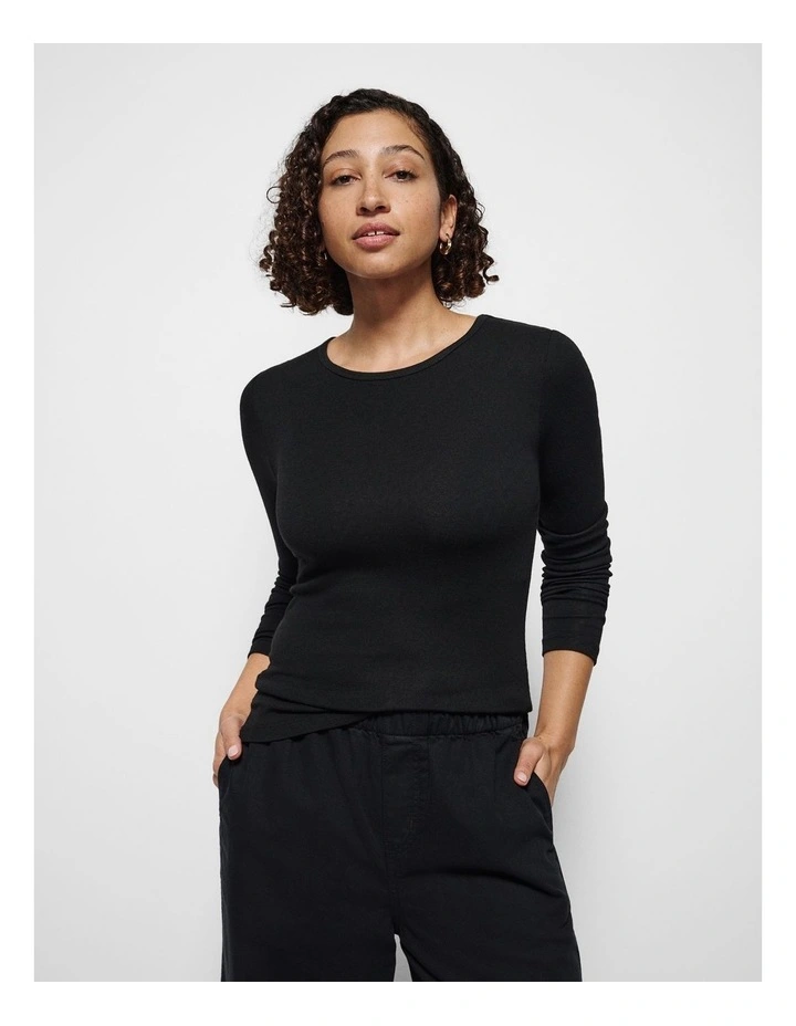 Zoey Top in Black image 3