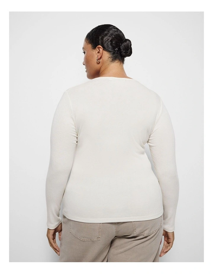 Zoey Top in White image 3