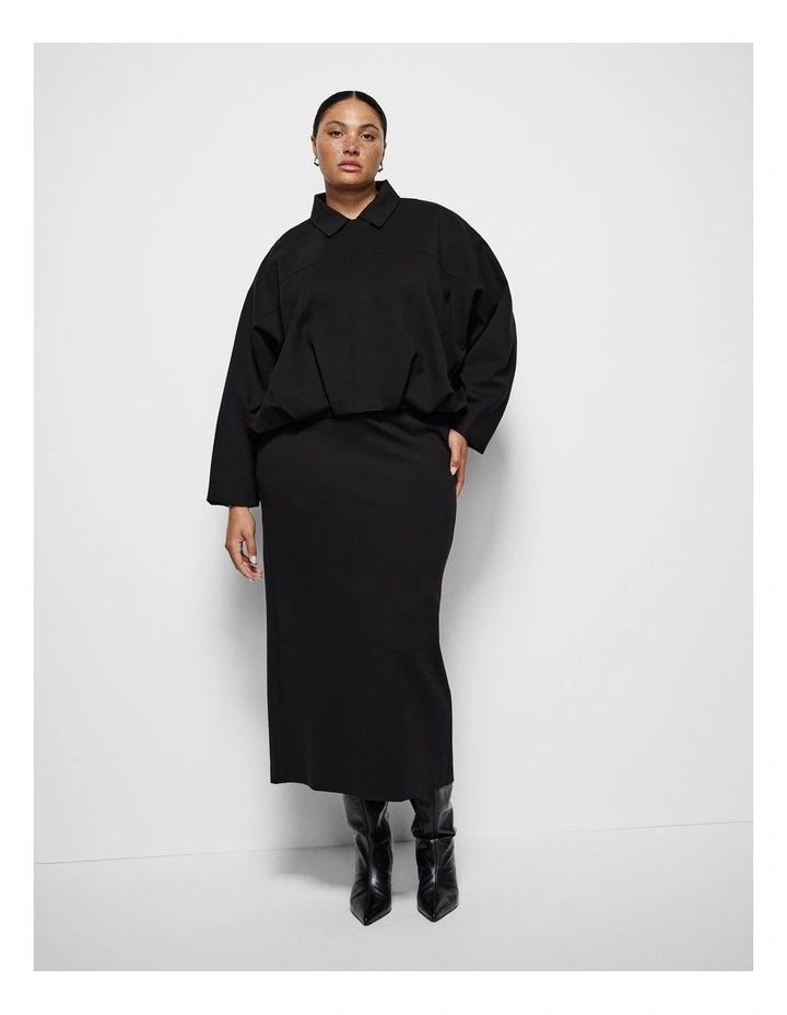 Ella Bomber in Black image 4