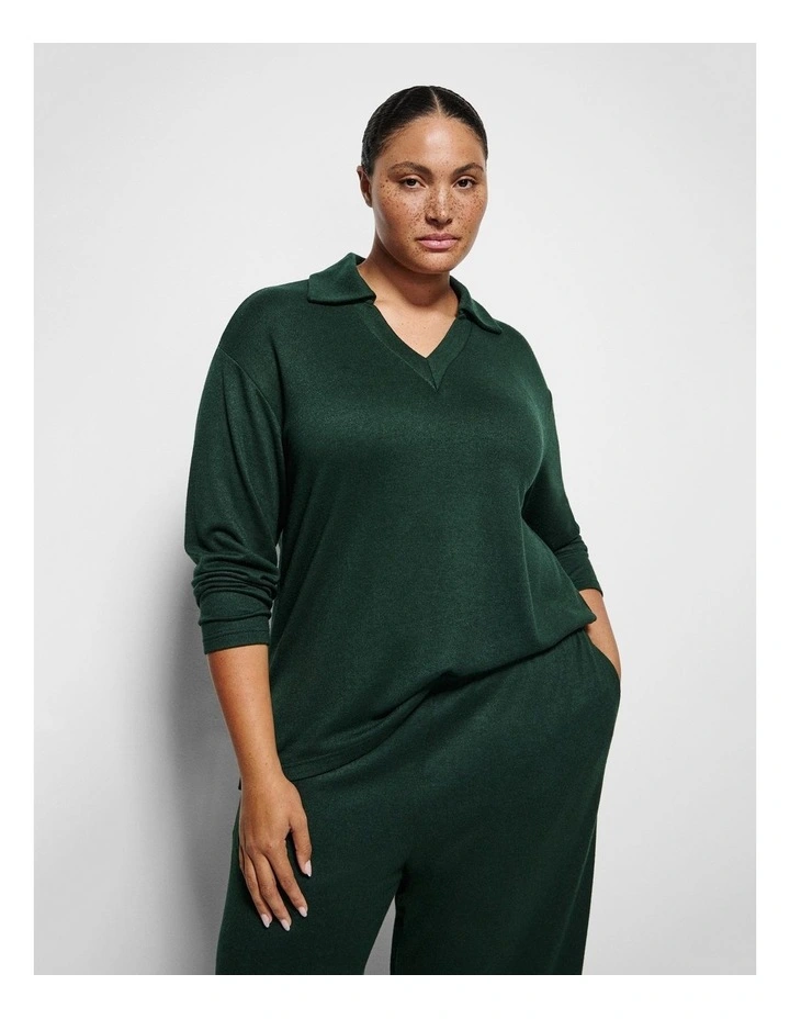 Jasmine Top in Forest Green image 1