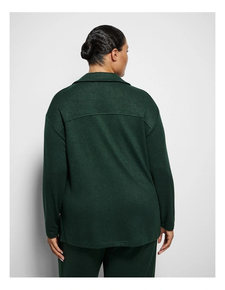 Jasmine Top in Forest Green image 3