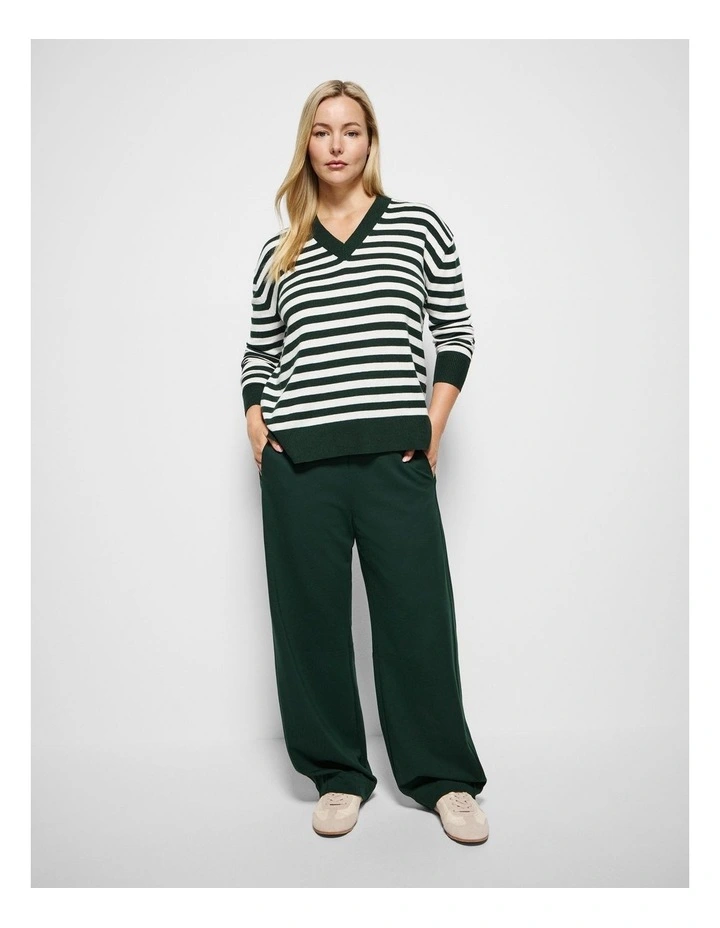 Abbie Knit Jumper in Forest Green image 6
