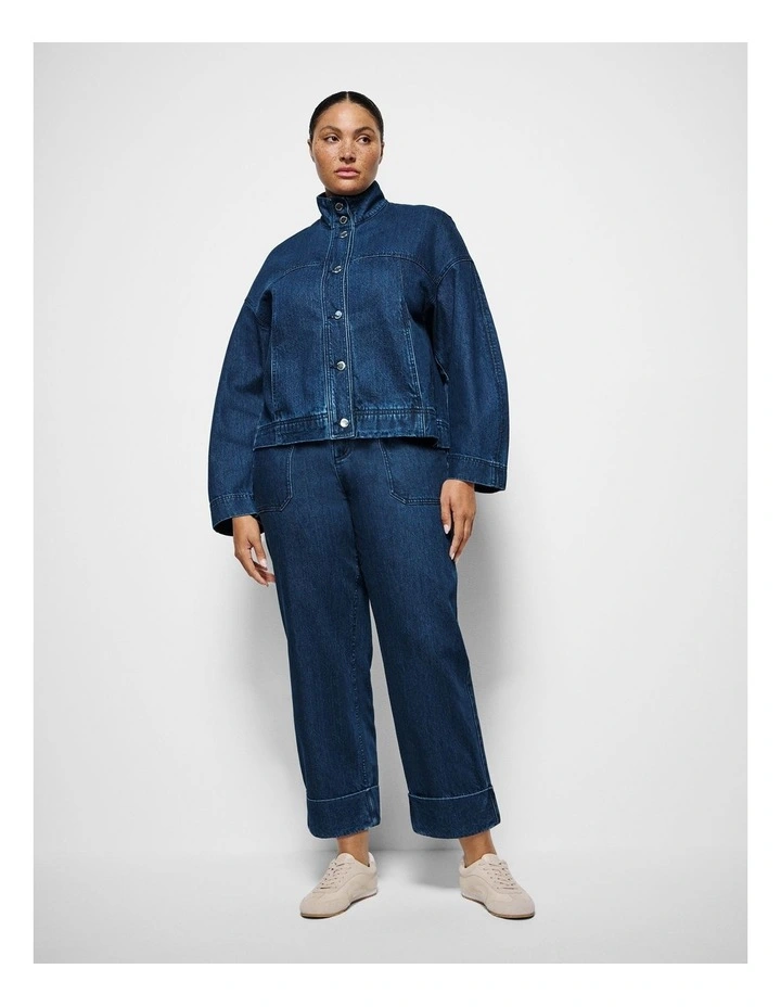 Tayla Jean in Dark Blue Wash image 1