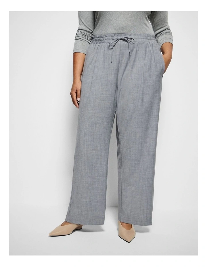 Addison Pant in Light Ash Marle image 2