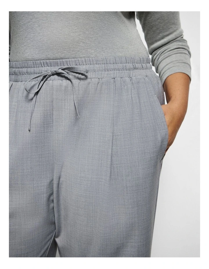 Addison Pant in Light Ash Marle image 3