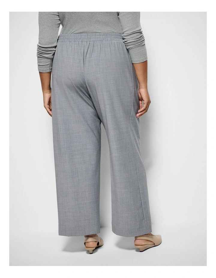 Addison Pant in Light Ash Marle image 4