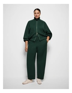 Claire Pant in Forest Green