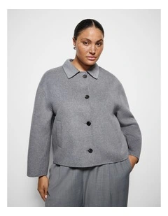 Hailey Jacket in Light Ash Marle